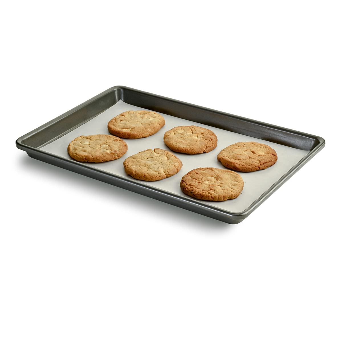 Amazon Basics Parchment Paper - 90 Sq Ft Roll (30cm x 9.1m) - Non-Stick Baking Paper for Cookies, Cakes & Roasting - Oven Safe Up to 450°F (232°C) - Perfect for Baking, Cooking & Meal Prep
