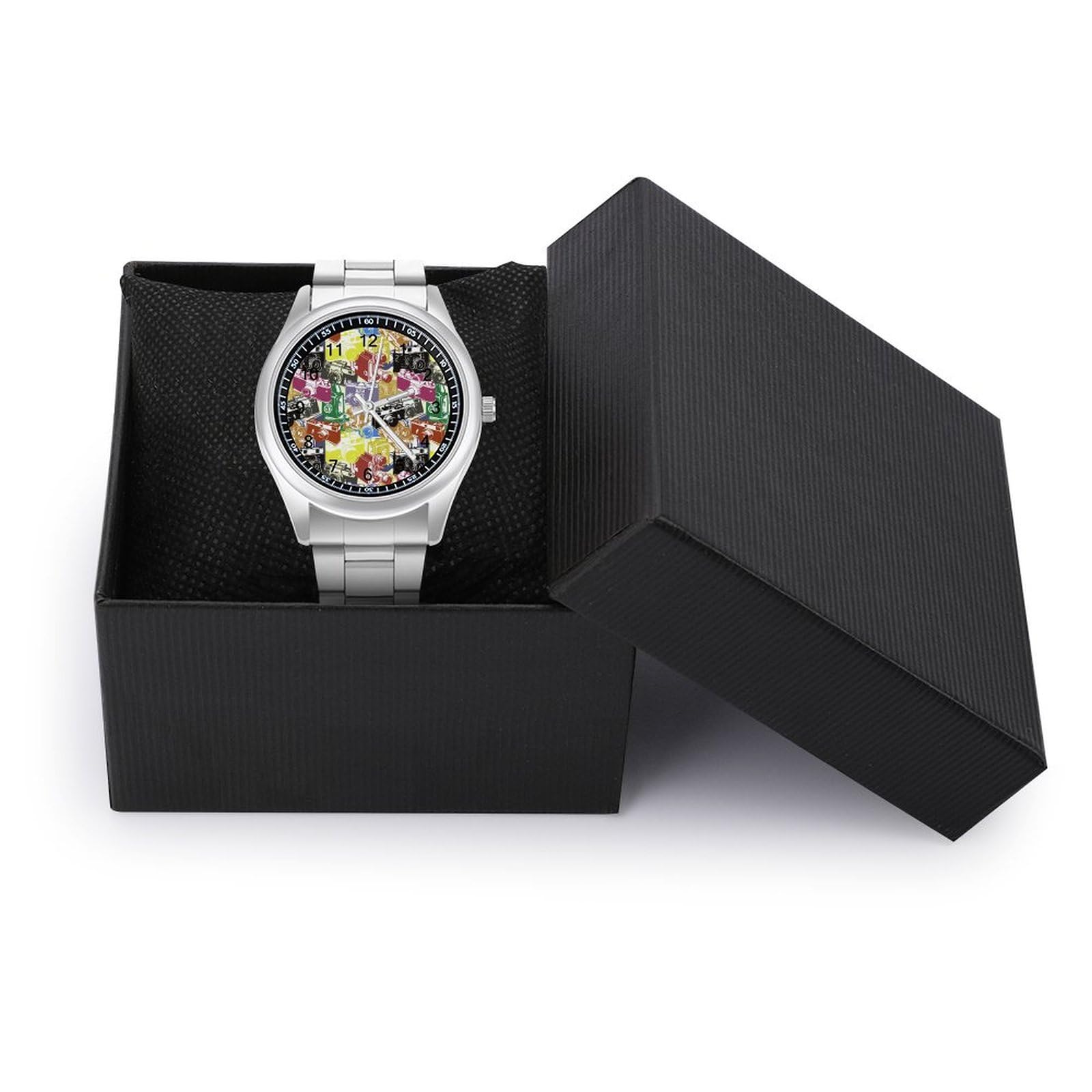 Stylish Men's Quartz Bracelet Watch - Waterproof Business Dress Wristwatch for Women & Men - Perfect Gift for Birthday, Anniversary & Formal Occasions