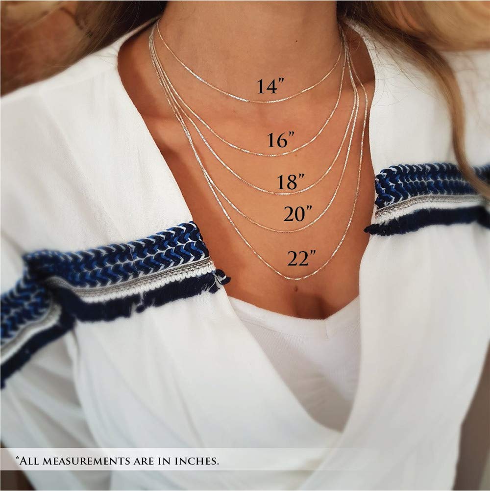 Personalized Old English Nameplate Necklace - Custom 925 Sterling Silver Name Jewelry for Women & Men | Perfect Gift for Birthday, Anniversary, Valentine's Day & Everyday Wear