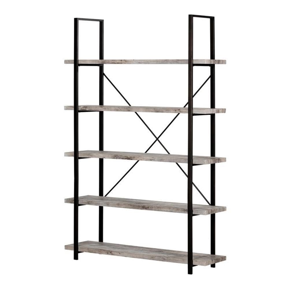 Rustic Gray TV Stand & Coffee Table Set - Home Square for Living Room