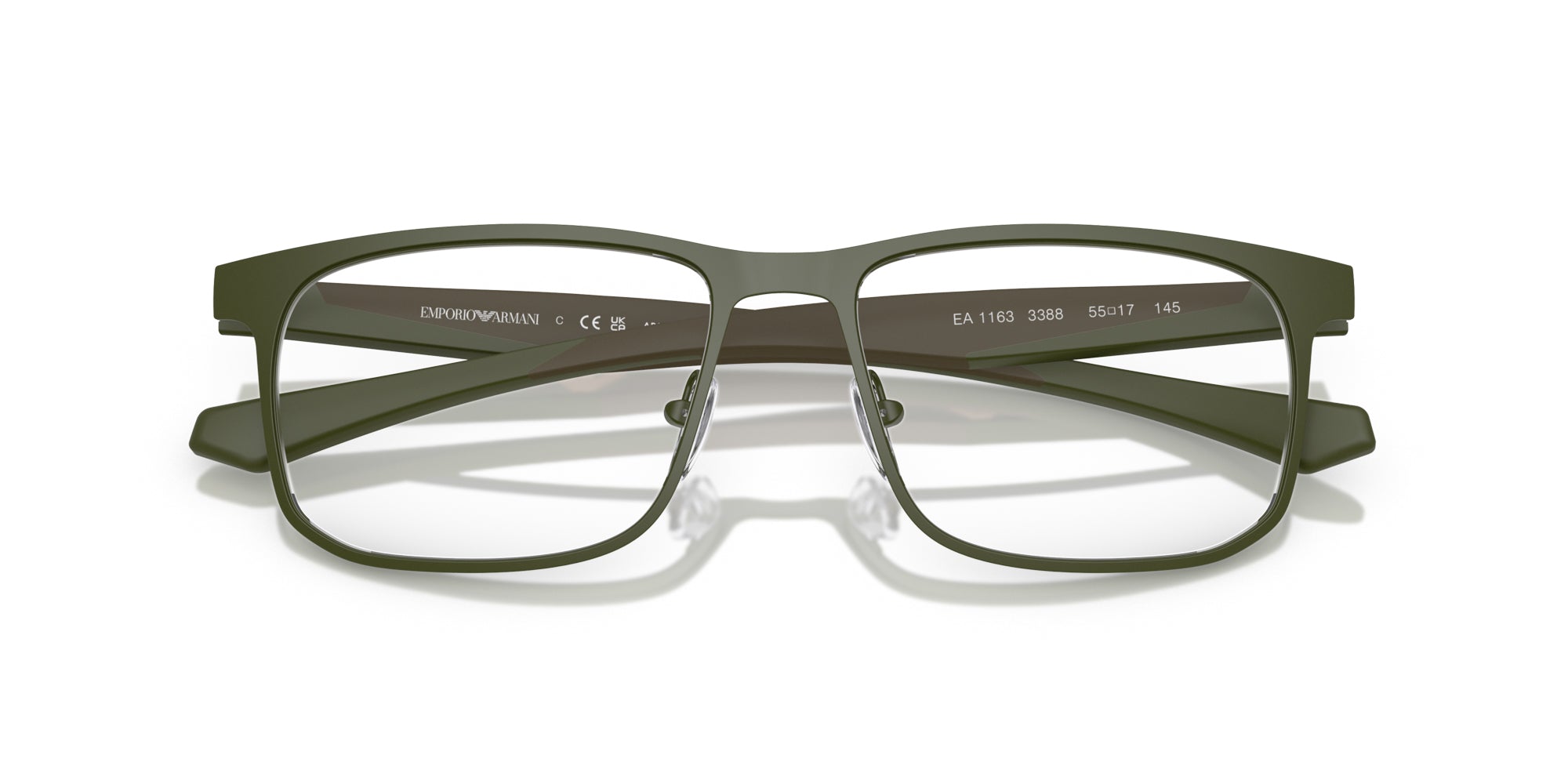 Emporio Armani EA1163 Sunglasses - Polarized UV Protection - Fashionable Aviator Style for Men & Women - Perfect for Driving, Travel & Outdoor Activities