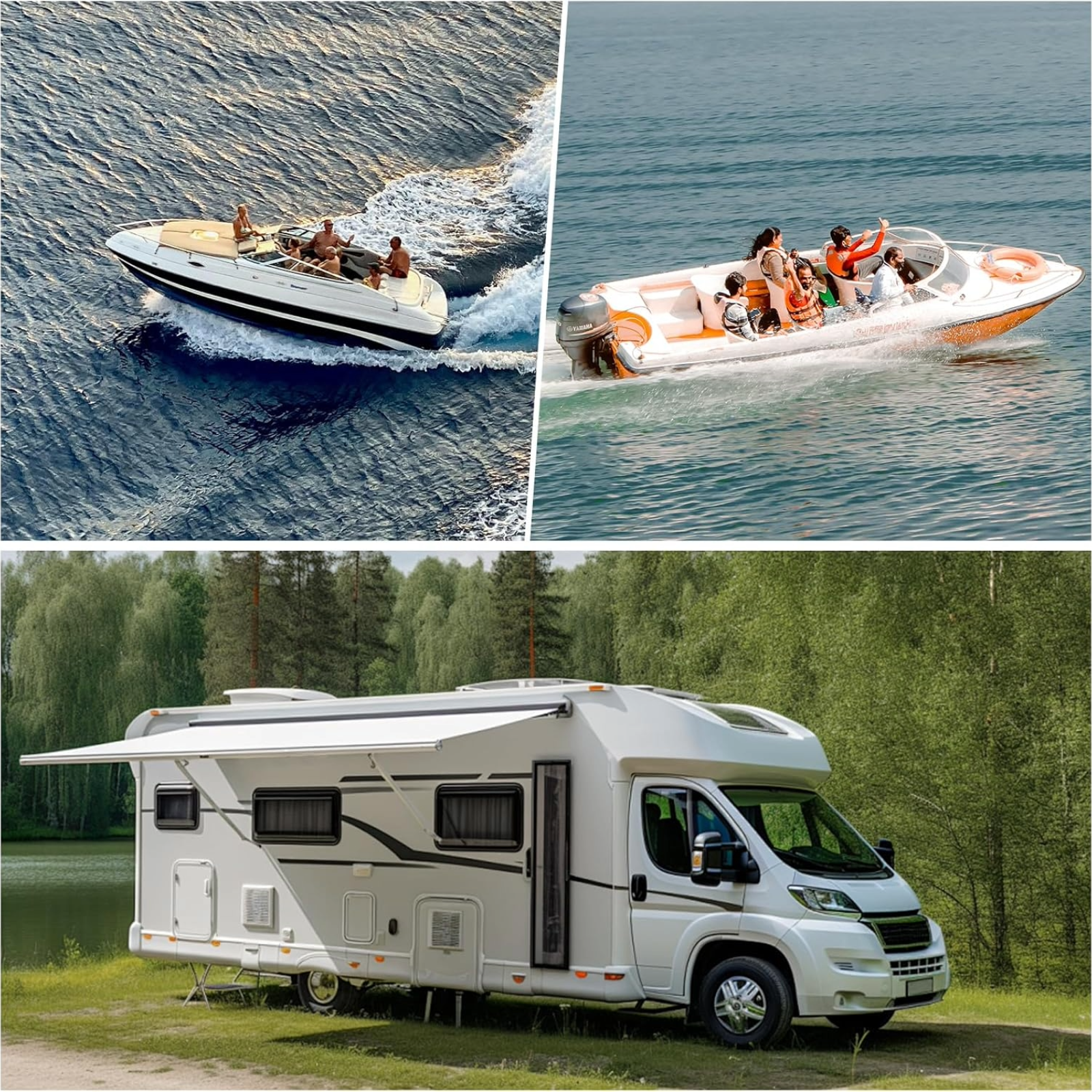 WEIZE Dual Purpose AGM Battery BCI Group 24M - 12V 90AH Sealed Marine & RV Battery with 150RC & 550CCA - Perfect for Boats, RVs, and Off-Grid Power Systems