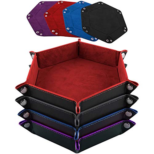 Red, Black, Blue and Violet