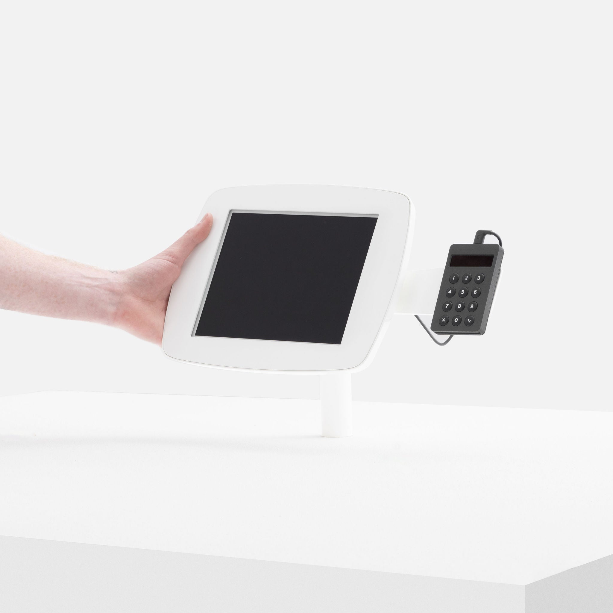 Original Static 60+ Card Reader Mount - Secure Credit Card Holder for POS Systems - Perfect for Retail Stores, Restaurants, and Cashier Counters