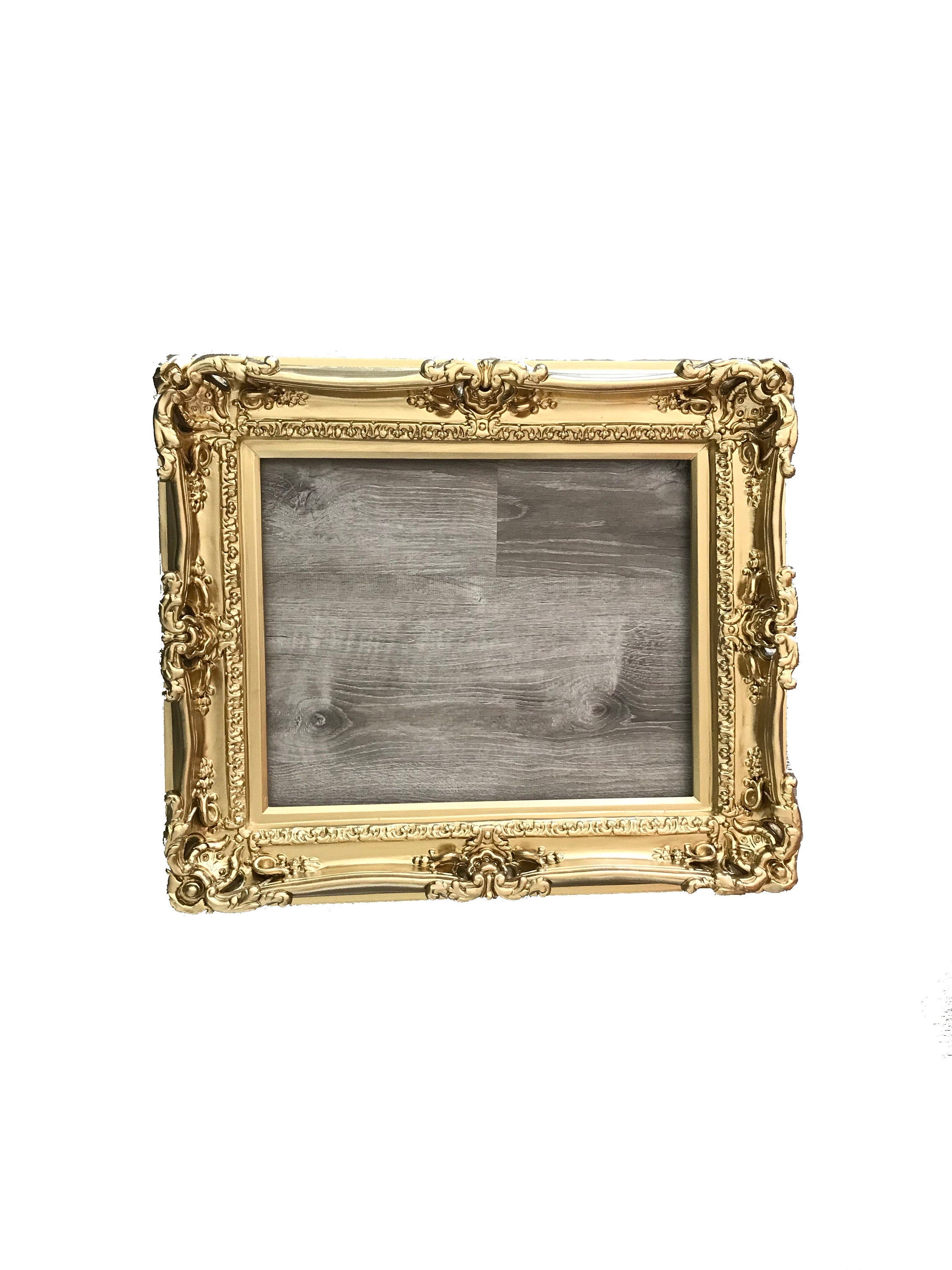 11x14 Victorian Gold Picture Frame - French Style Colonial Classic Photo Frame for Wall Art, Wedding Photos, Family Portraits & Home Decor