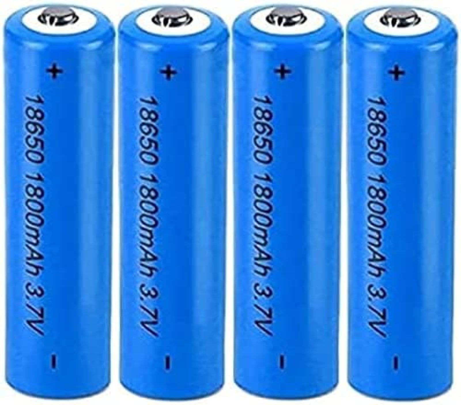 3.7V 1800mAh Lithium Button Batteries - 4 Pack for Garden Lights, Doorbells, Toys, Key Fobs & More | Long-Lasting Power for Outdoor & Home Devices