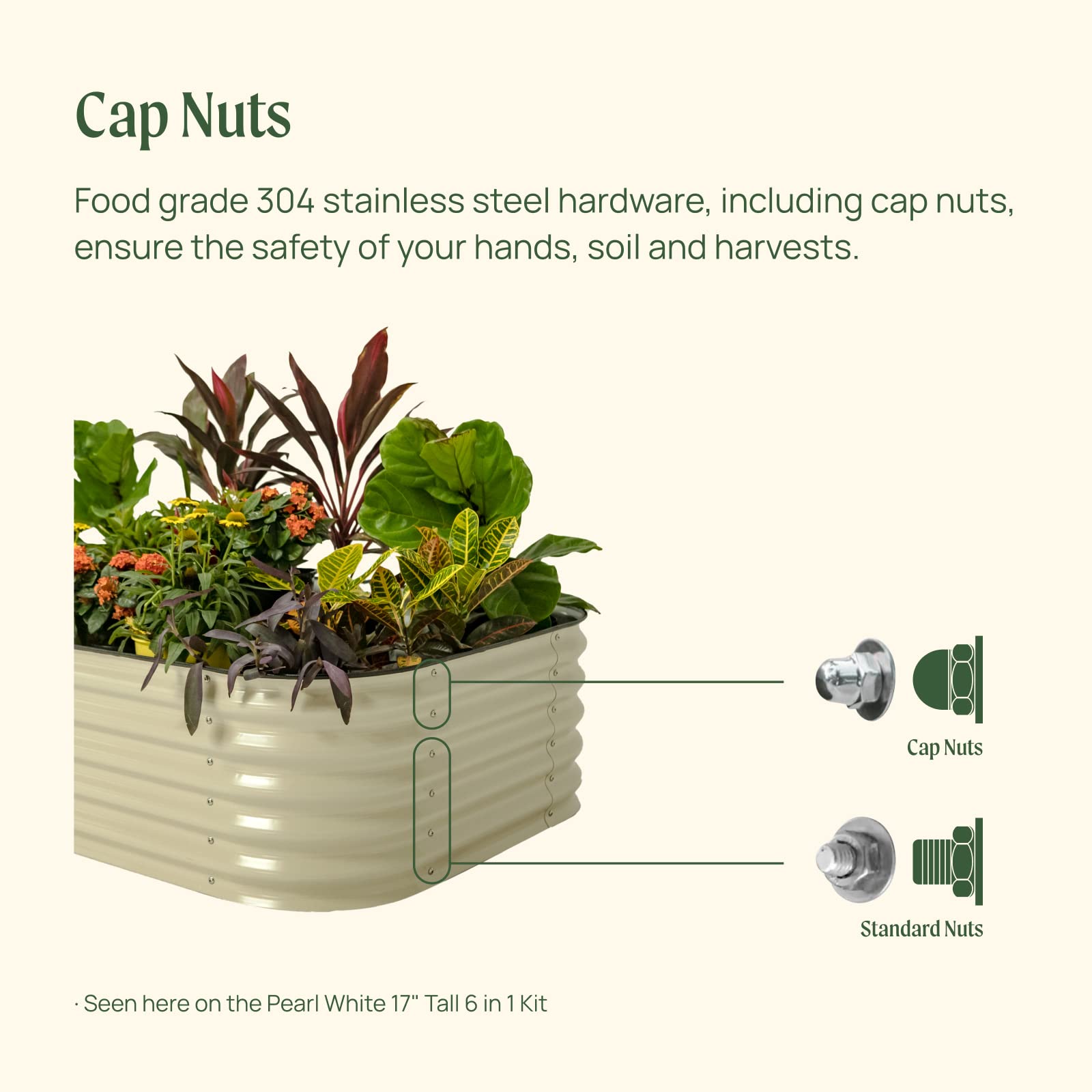 Vego Garden Aluzinc Raised Garden Bed Kit - 17