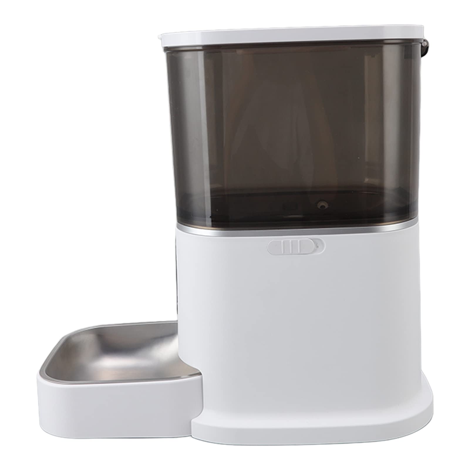 Smart WiFi Automatic Cat Feeder with Dual Power & Remote Control - Timed Pet Food Dispenser for Smartphone Scheduling - Perfect for Travel, Work, or Multi-Cat Homes