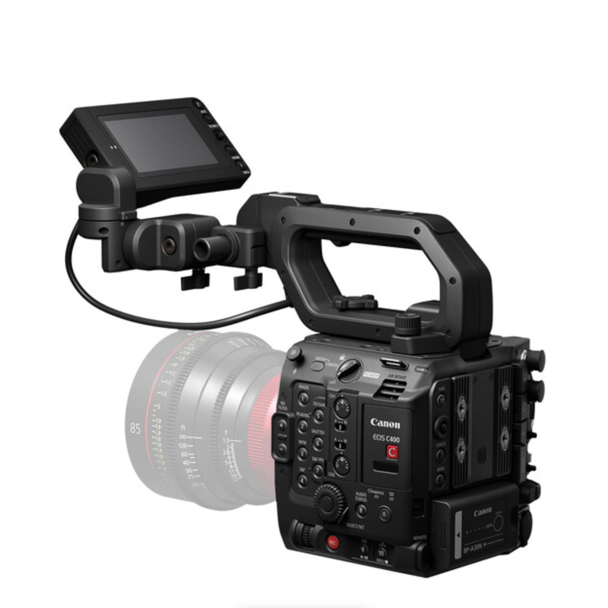 Canon EOS C400 RF Mount Digital Cinema Camera Body - Professional 6K Video Recording for Filmmaking, Live Streaming & Broadcast Production