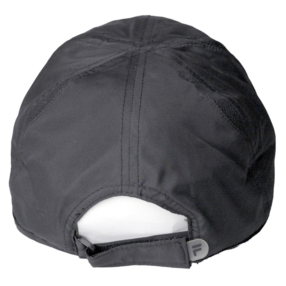Fila Unisex Adjustable Baseball Cap - Black | Stylish & Comfortable for Men & Women | Perfect for Running, Hiking & Outdoor Activities