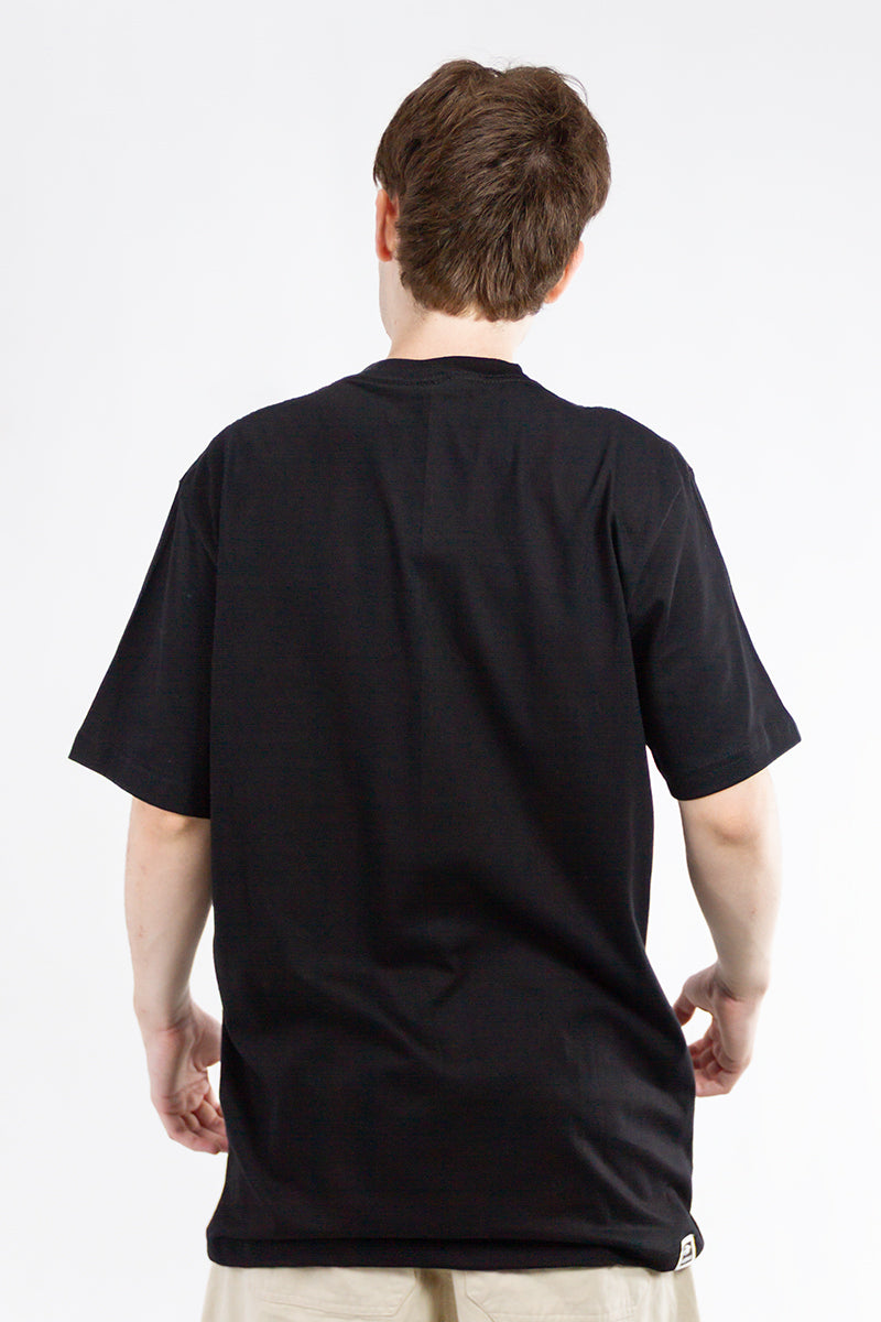 Mormaii Men's Kook Black T-Shirt Size 16 - Comfortable & Stylish Casual Wear for Surfing, Beach & Everyday Outfits