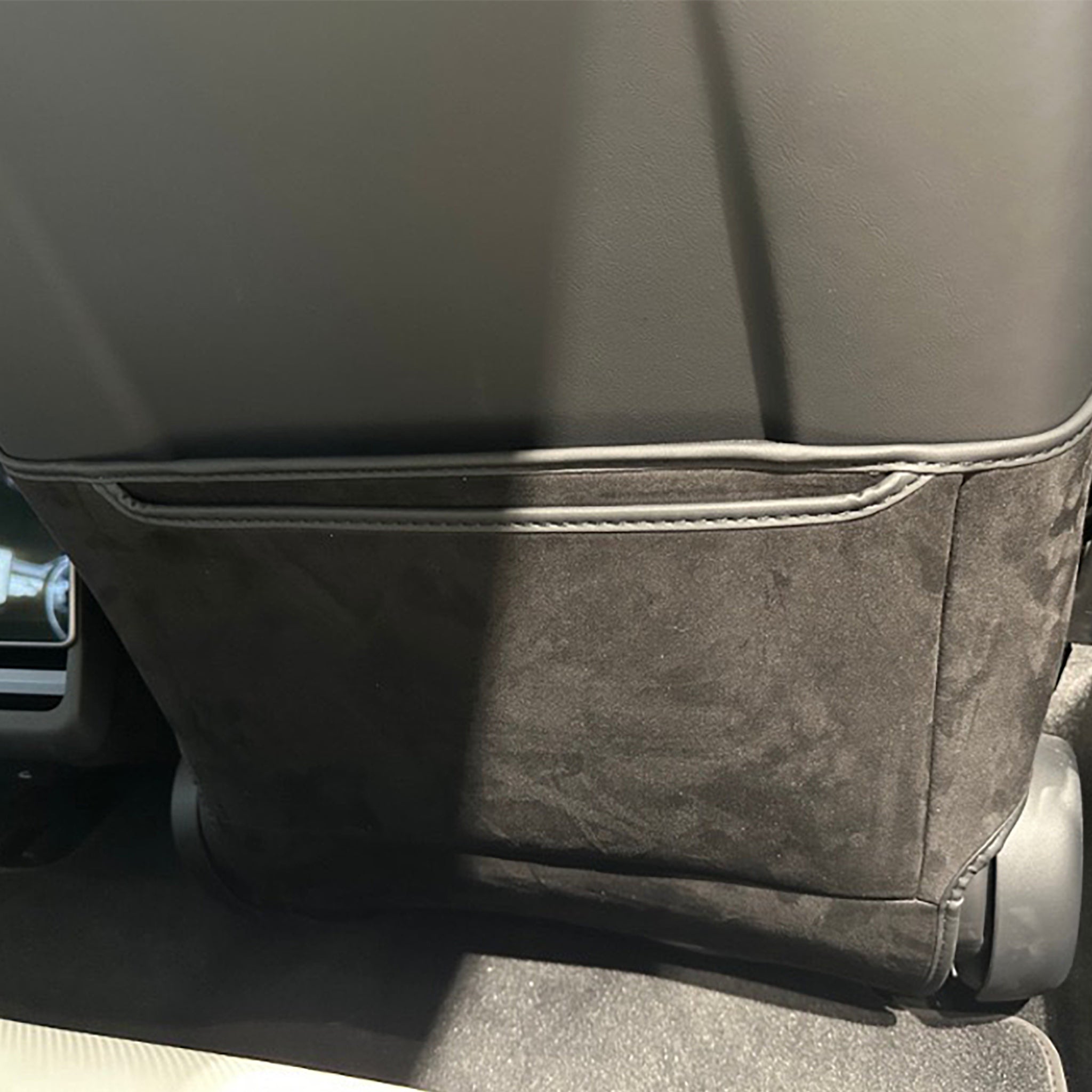 Tesla Model S/X Seat Back Kick Protector Mats - Durable Car Seat Protectors for Kids & Pets - Perfect for Road Trips, Family Travel and Daily Commutes