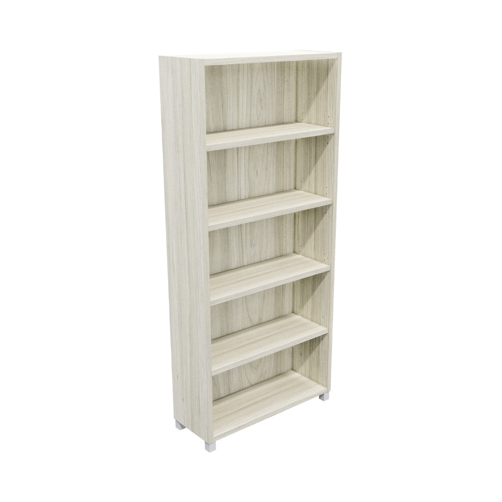 Customizable Forme Commercial Bookcase with Feet - Stylish Storage for Office, Living Room & Library - Multiple Color Options Available