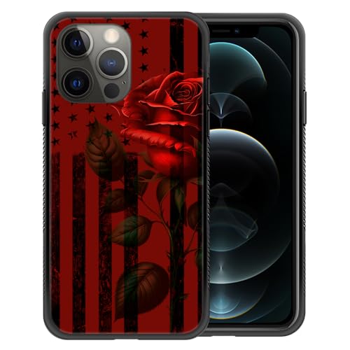 Flag Red Rose