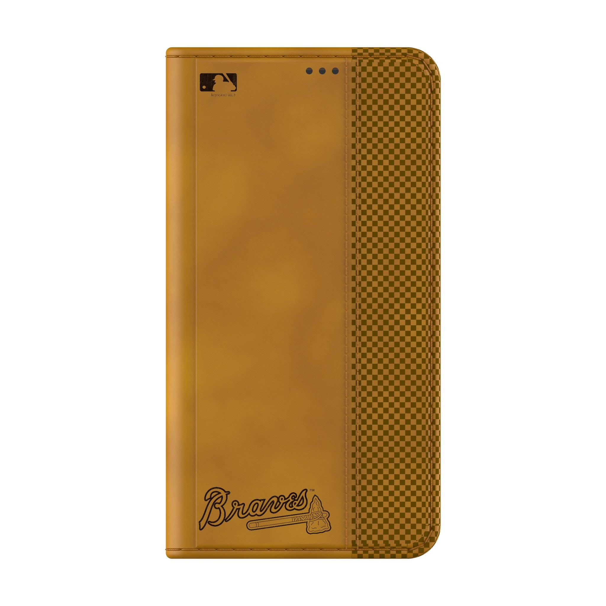 Atlanta Braves Burn Folio Phone Case for Samsung Galaxy - Durable Protective Cover with Team Logo - Perfect for Fans, Games & Everyday Use