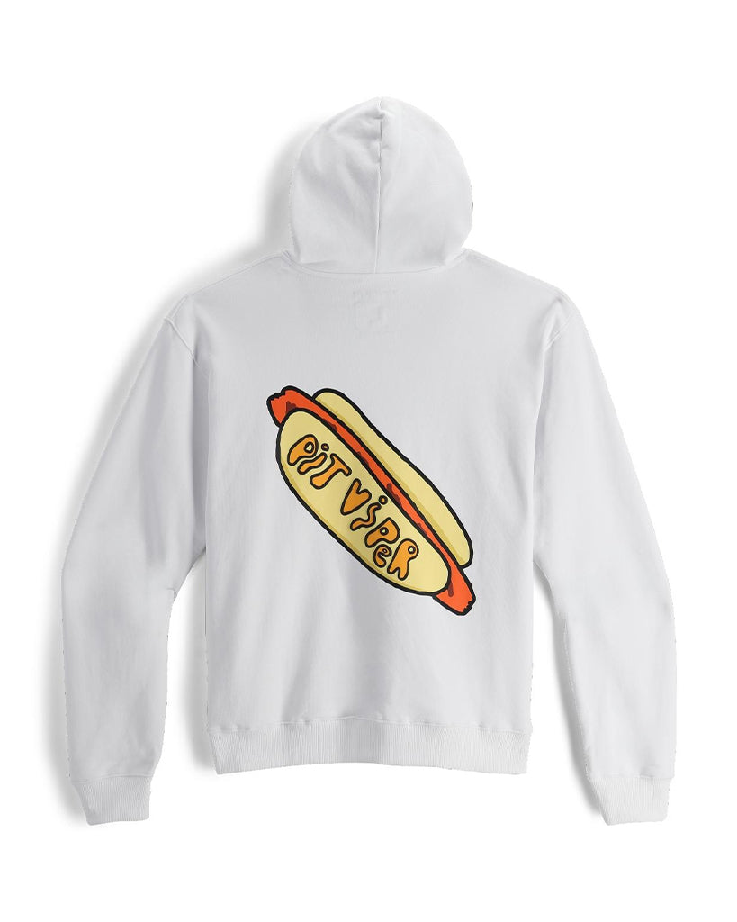 Hot Dog Hoodie - Funny & Cozy Pullover Sweatshirt for Men & Women - Perfect for Halloween, Costume Parties & Casual Wear