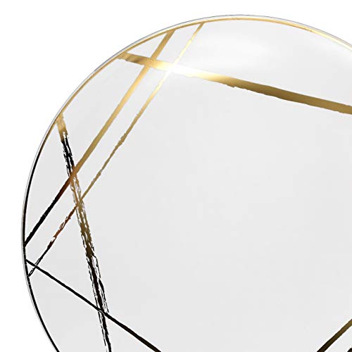 B2. Monet in White & Gold-