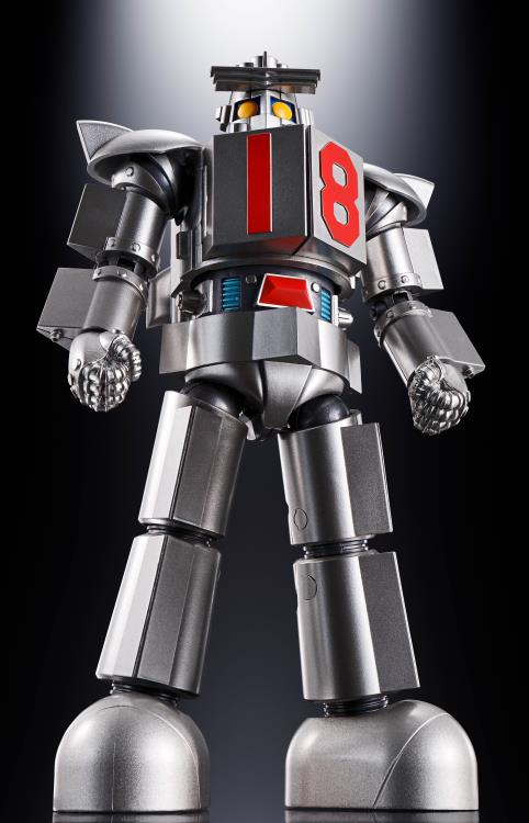 Bandai Soul of Chogokin GX-101X Daitetsujin 18 Die-Cast Action Figure - Collectible Robot Toy for Anime Fans & Model Kit Enthusiasts (Perfect for Display, Gifts & Anime Collections)