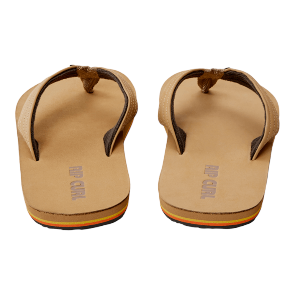 Rip Curl Revival Leather Open Toe Sandals for Women - Comfortable Summer Beach Flip Flops - Perfect for Vacation, Poolside, and Casual Outings