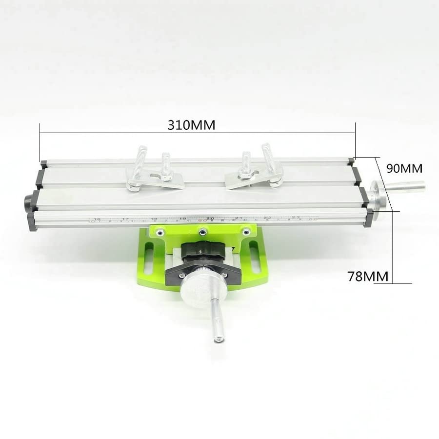 Multifunctional Mini Drill Press Vise Workbench - Precision Milling Machine Table for Bench Drills & Drill Stands | Perfect for DIY Projects, Jewelry Making & Small Metalworking Tasks