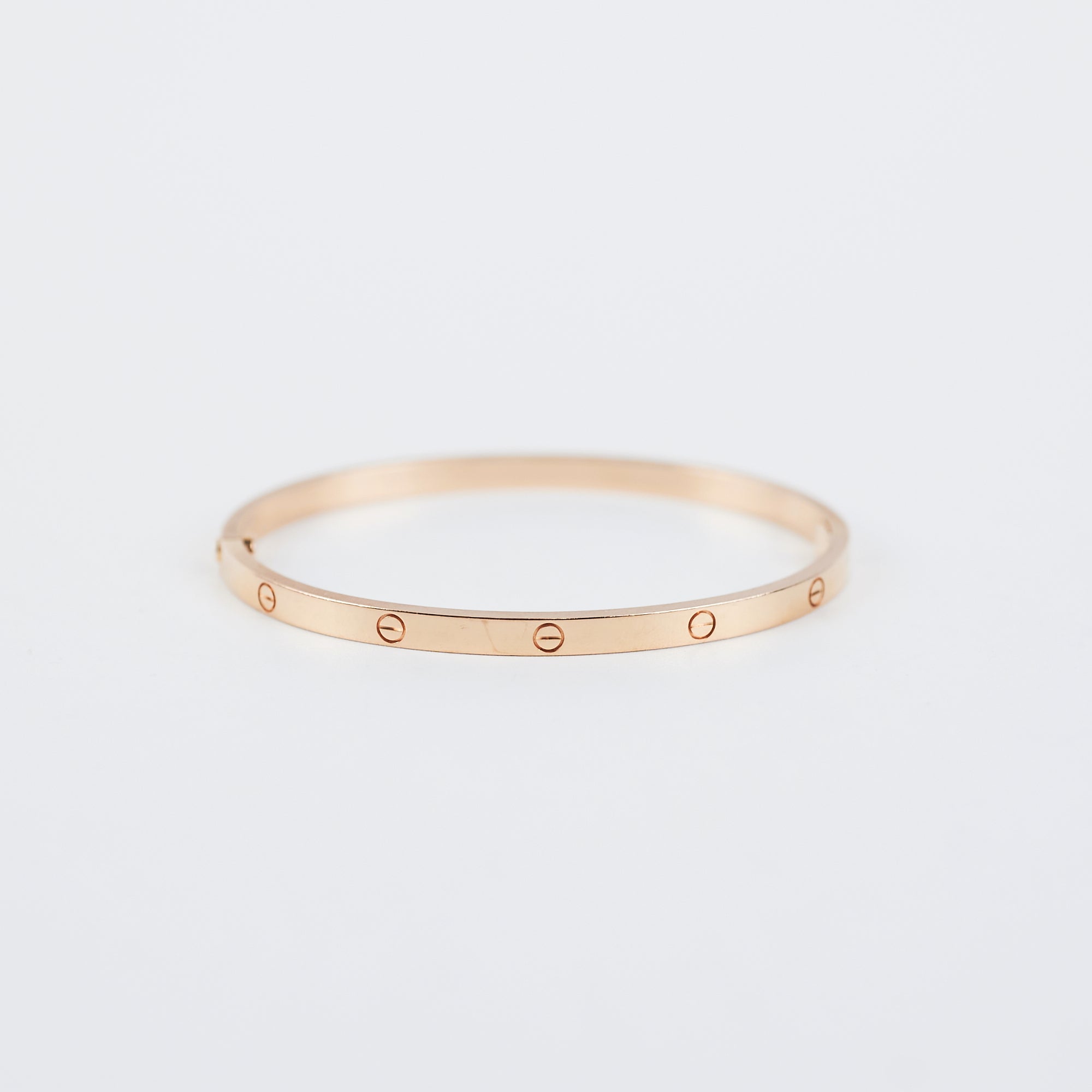 Cartier Love Small 17 Rose Gold Bracelet for Women - Luxury Jewelry Gift for Anniversary, Valentine's Day & Special Occasions
