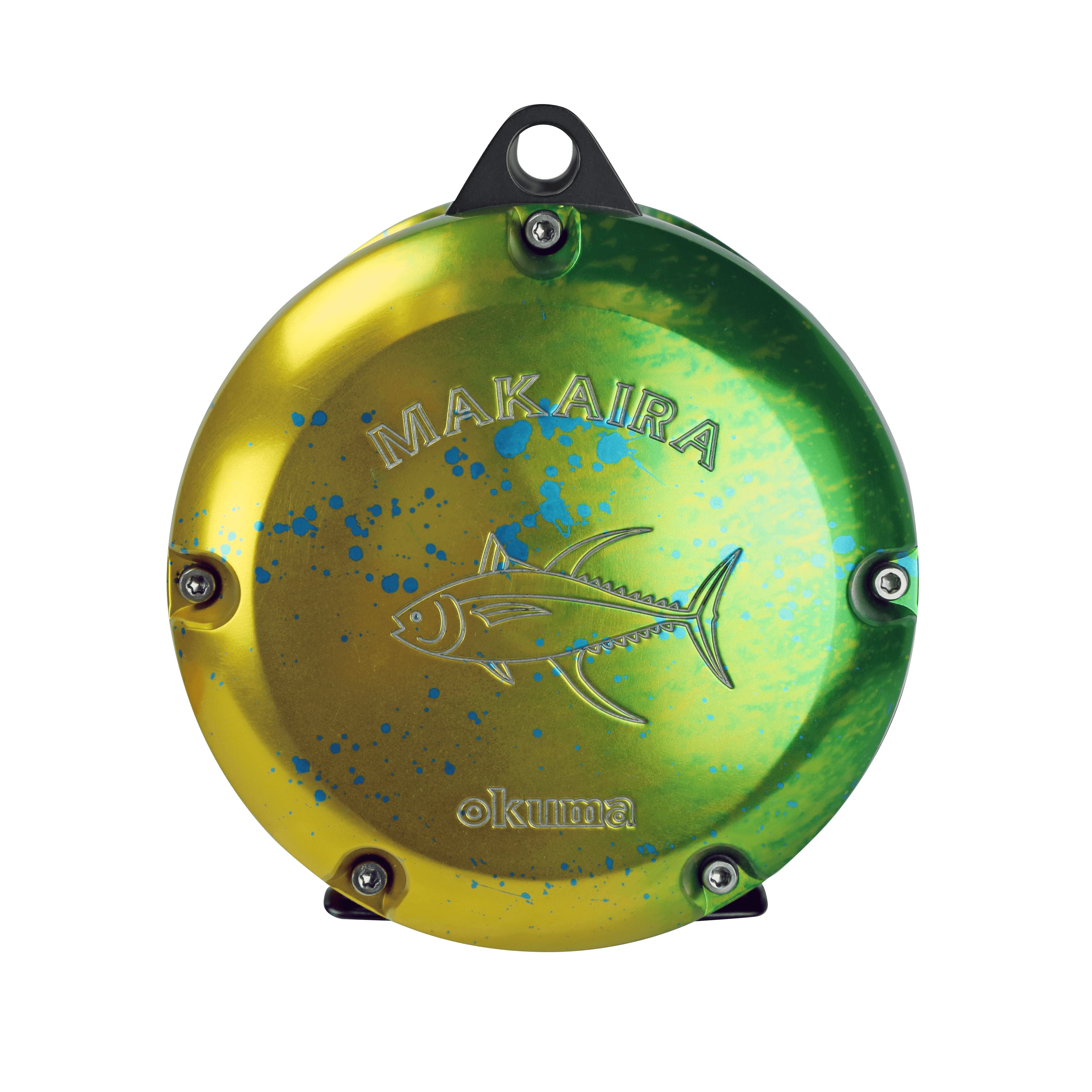 Okuma Makaira Mahi Mahi Limited Edition Fishing Reel - Saltwater Spinning Reel for Offshore & Inshore Fishing - Perfect for Mahi Mahi, Tuna & Big Game Fish