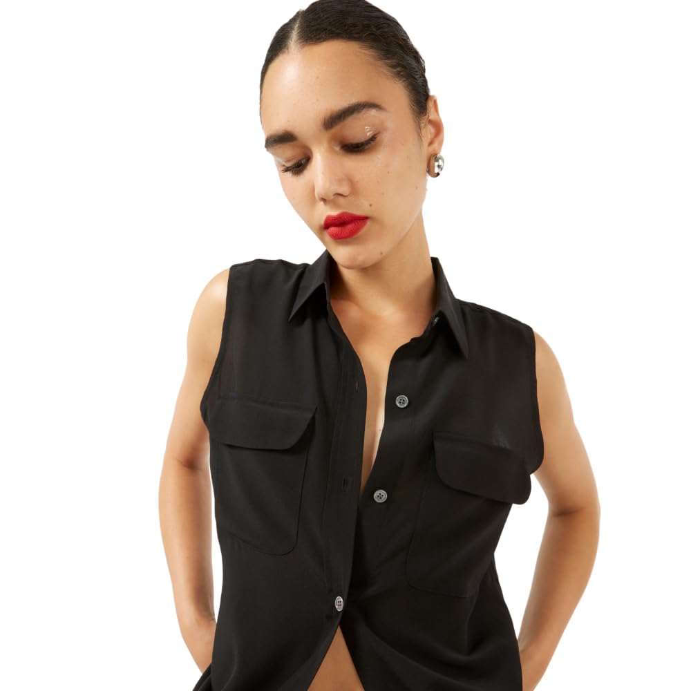 Signature Sleeveless Slim Workout Tops for Women - Gym, Yoga & Running Activewear