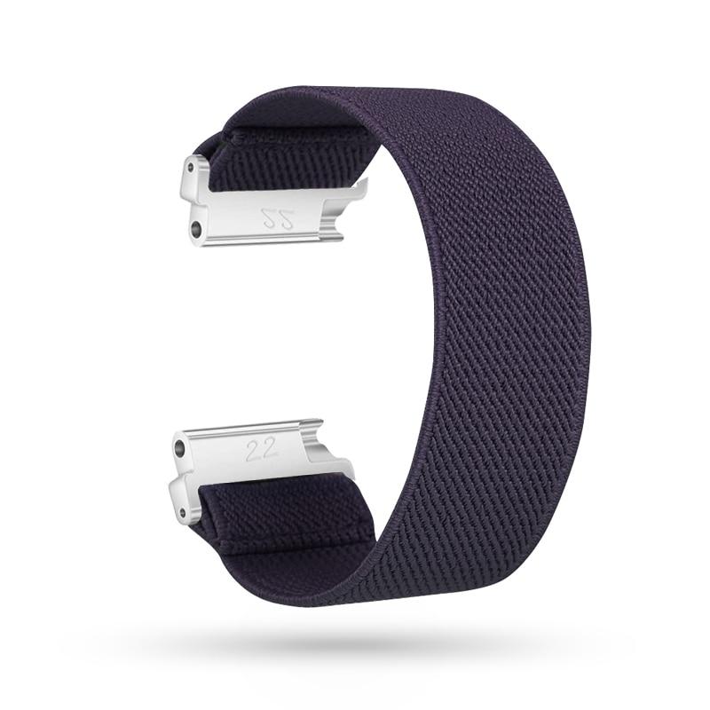 Fitbit Versa/Versa 2/Versa Lite/Versa 3 Replacement Scrunchie Strap - Soft Elastic Hair Tie Style Wristband for Workouts & Everyday Wear