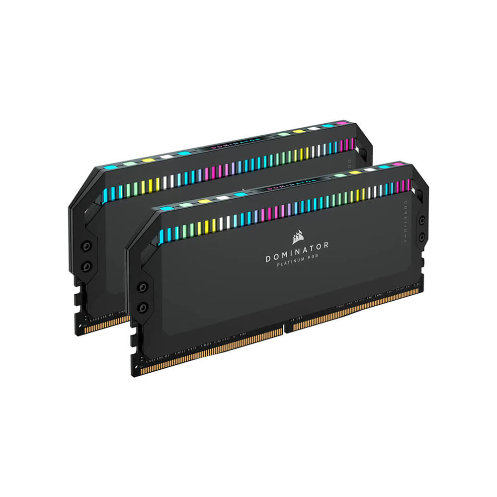 Corsair Dominator Platinum RGB 32GB (2x16GB) DDR5 6400MHz Desktop Memory Kit - CMT32GX5M2B6400C32 - for Gaming PCs, Workstations & High-Performance Computing