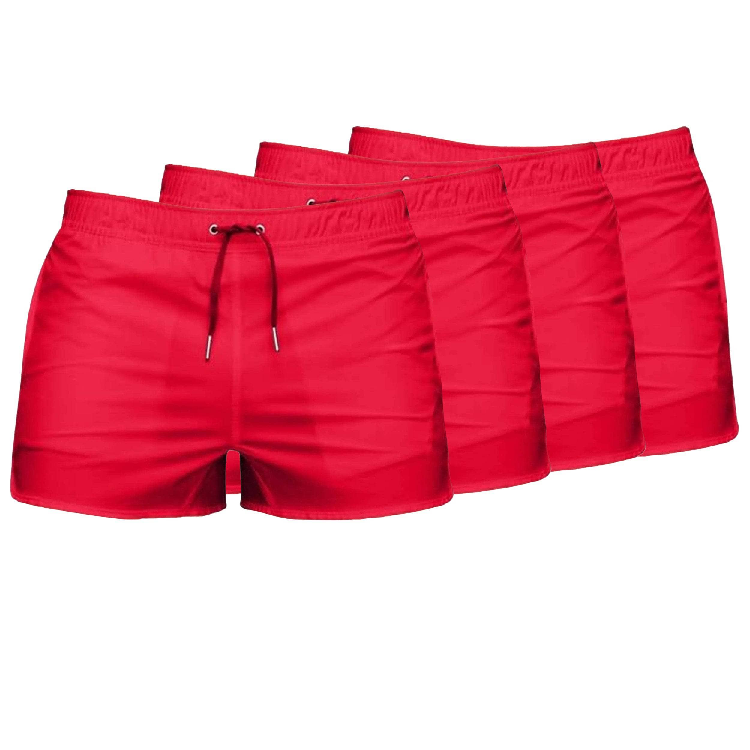Black Prime Hoochie Daddy Shorts for Men - Comfortable Summer Swim & Lounge Shorts - Perfect for Beach, Pool, Gym, and Casual Wear