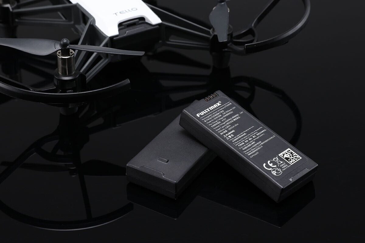 DJI Tello Intelligent Flight Battery (Refurbished) - High Capacity Replacement Drone Battery for DJI Tello Quadcopter - Perfect for Aerial Photography, STEM Education & Indoor Flying