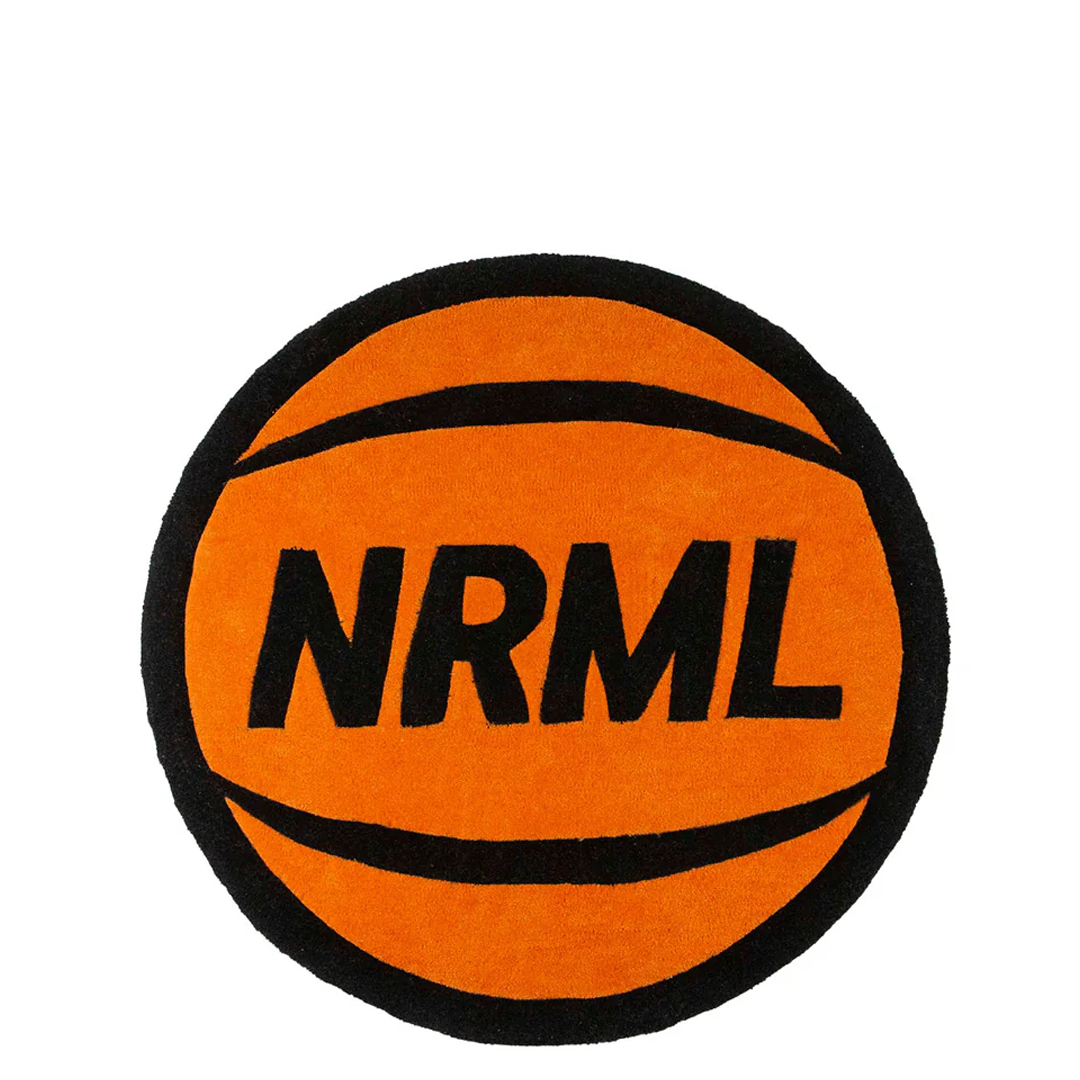 Premium NRML Basketball Rug - Non-Slip Indoor/Outdoor Court Design Carpet for Sports Fans - Perfect for Game Rooms, Dorm Decor, and Basketball Themed Bedrooms