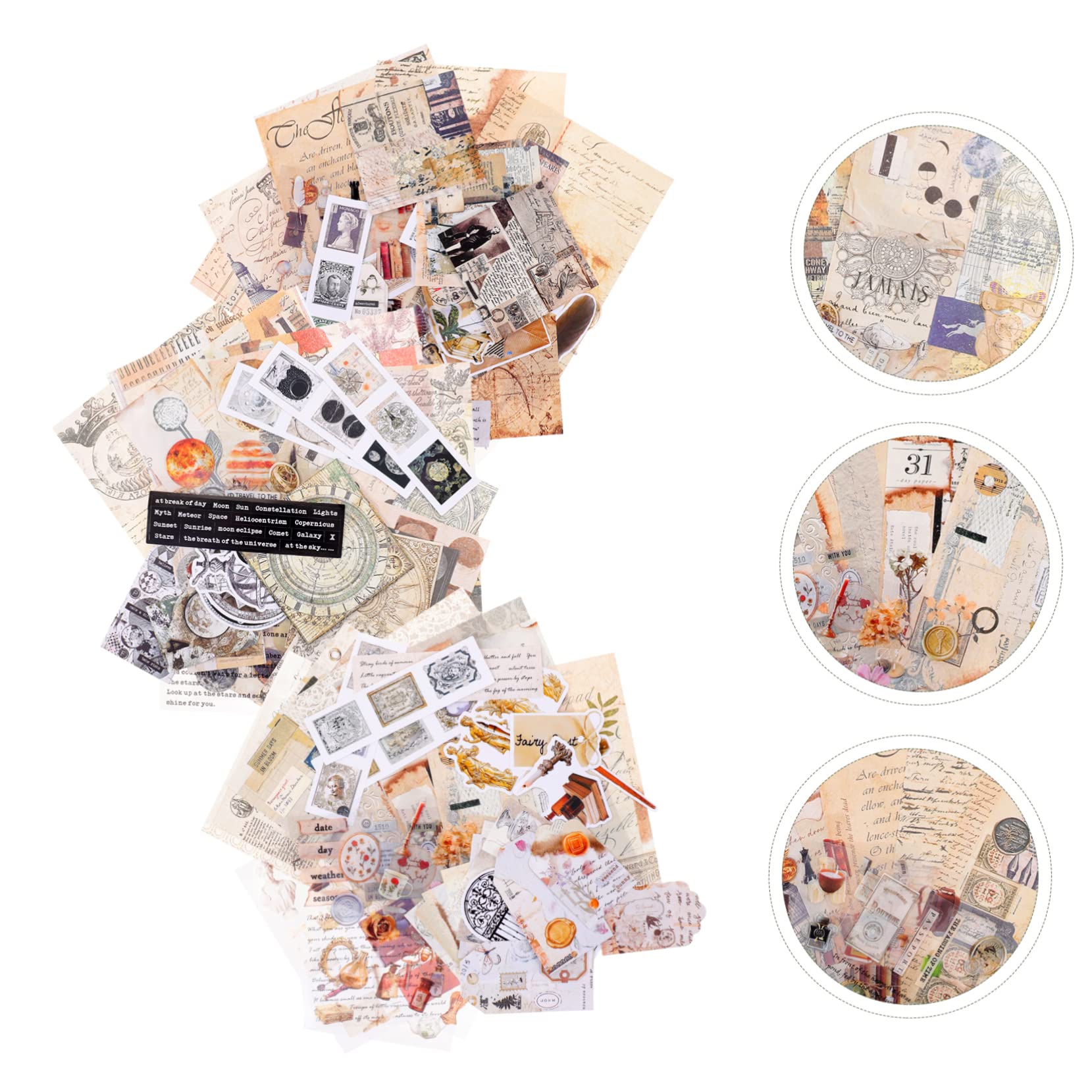 NUOBESTY 15 Sets Cute Pocket Stickers for Kids - Waterproof Vinyl Stickers for Water Bottles, Scrapbooking, Journals, and DIY Crafts - Korean Style Decorative Stickers for School, Home, and Office Use