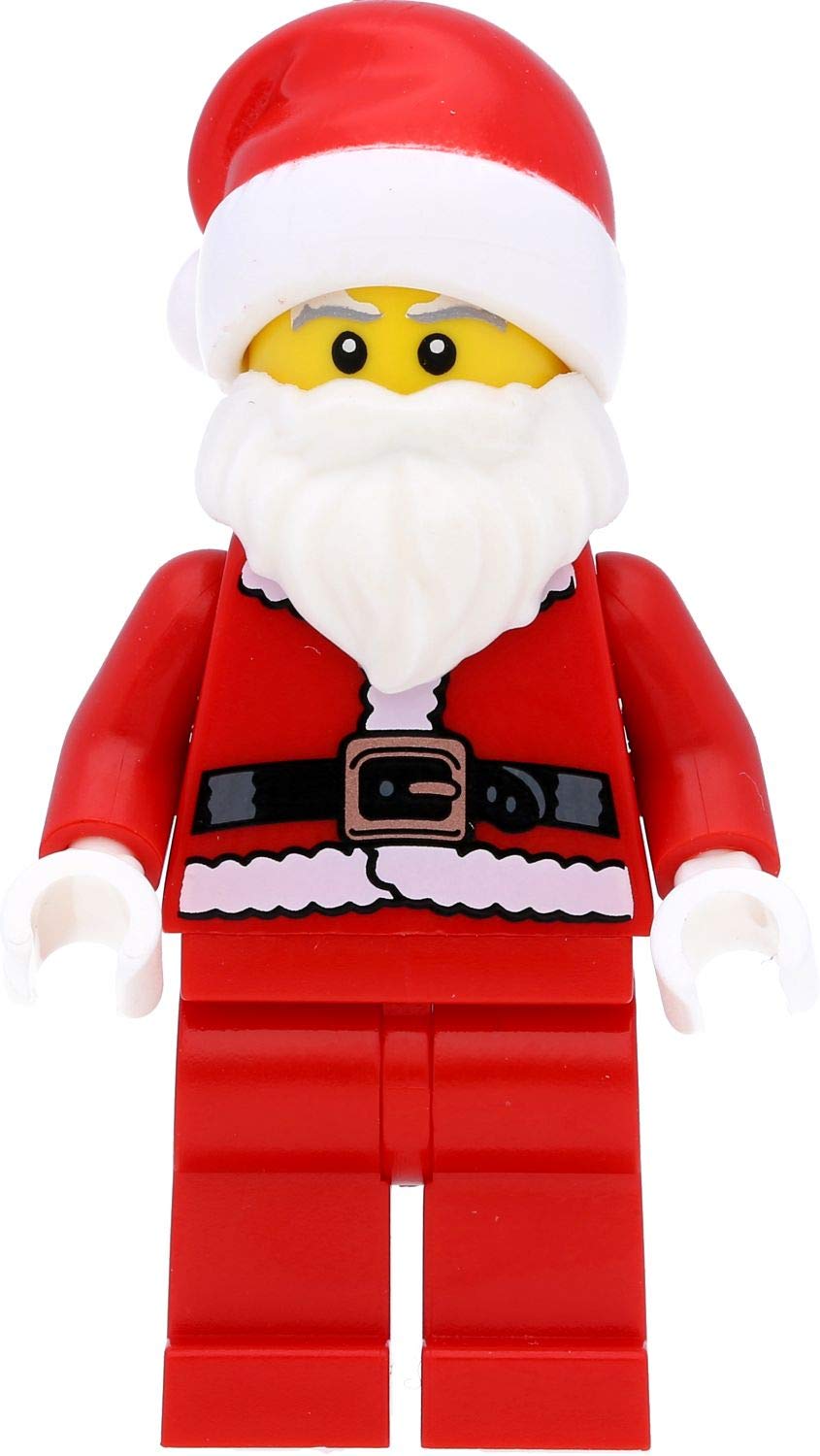 LEGO Minifigure: Santa Claus / St. Nicholas / Papá Noel (Series 8) with Accessories - Perfect for Christmas Decorations, Gift Giving & LEGO Holiday Displays