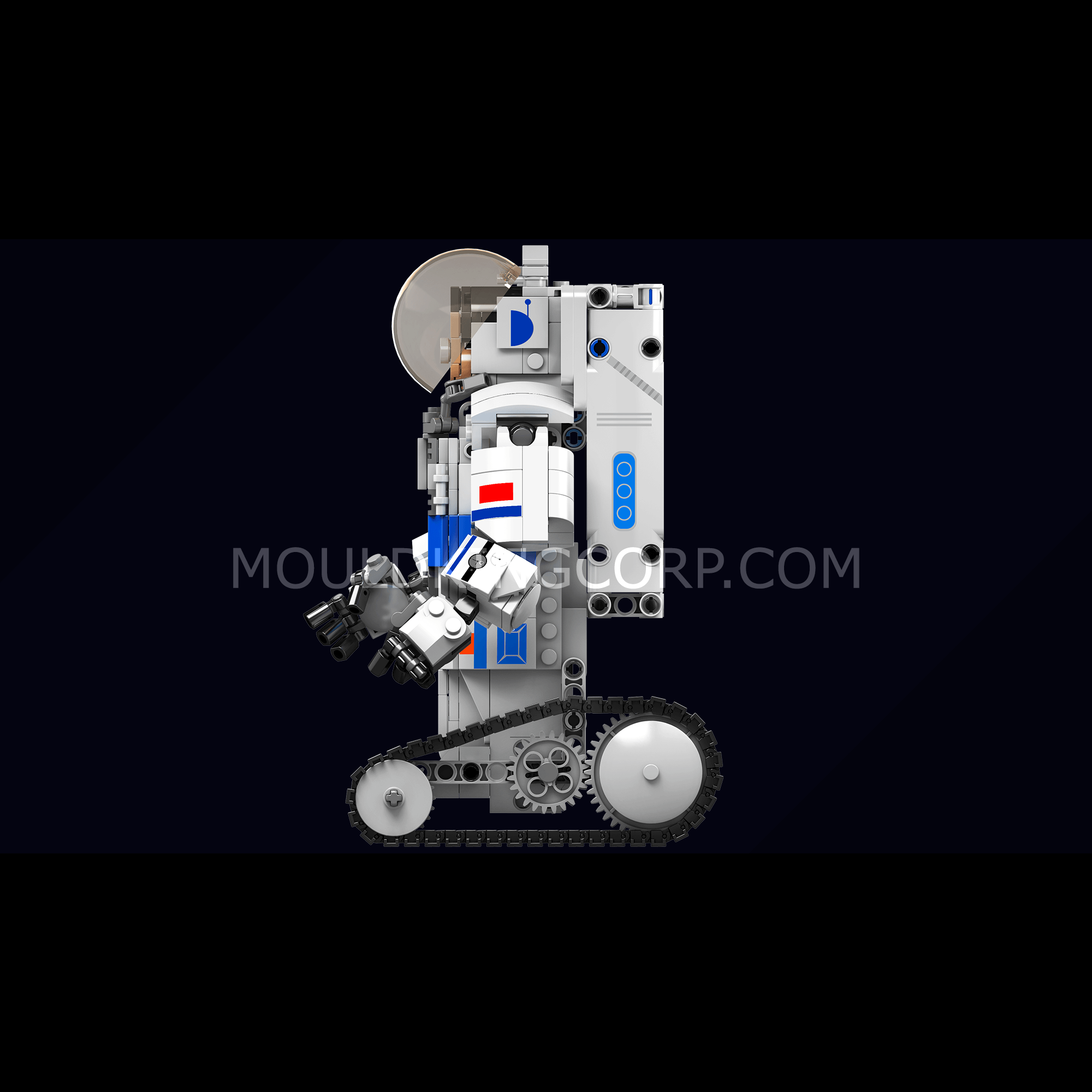 Mould King 13136 Astronaut Robot Building Blocks Set - 493 PCS STEM Educational Toy for Kids & Adults | Space Exploration Play, Gift Idea for Science Lovers