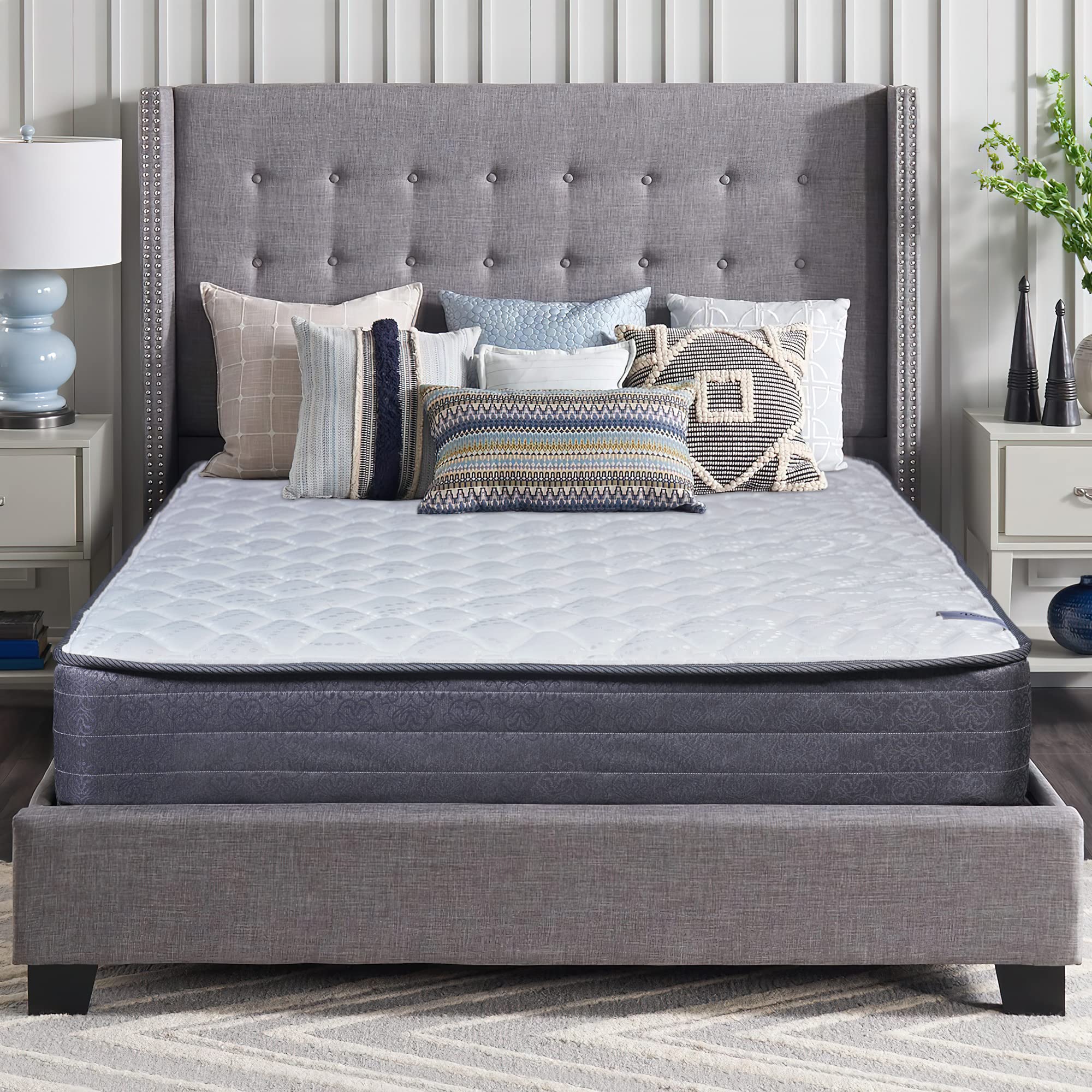 8-Inch Twin Size Innerspring Mattress - Gentle Firm Support & Ultra Comfortable for Kids, Teens & Guest Rooms | Perfect for Bunk Beds, Daybeds & Small Spaces