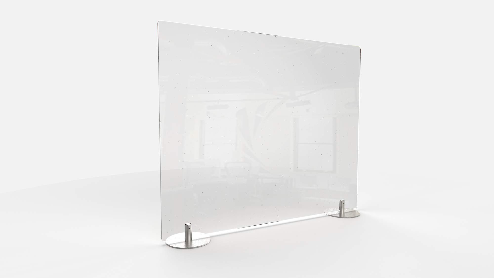 Clear Plastic Desktop Divider - 24