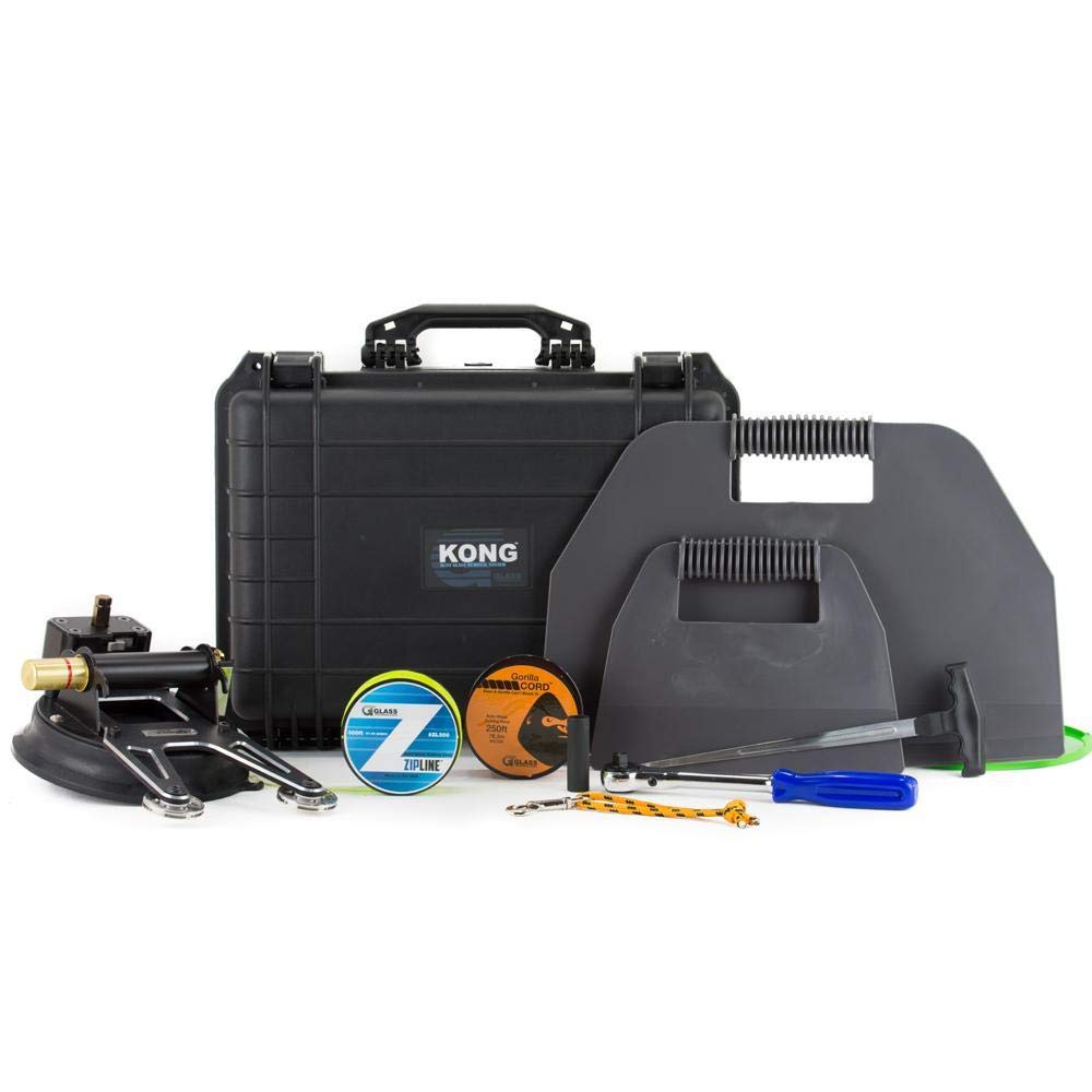 Kong Auto Glass Cut Out Tool - Professional Windshield Removal Kit for Car Repair & Replacement - Perfect for Auto Shops, DIY Mechanics, and Emergency Roadside Repairs