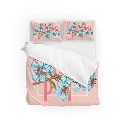 Vintage Cherry Blossoms Illustration