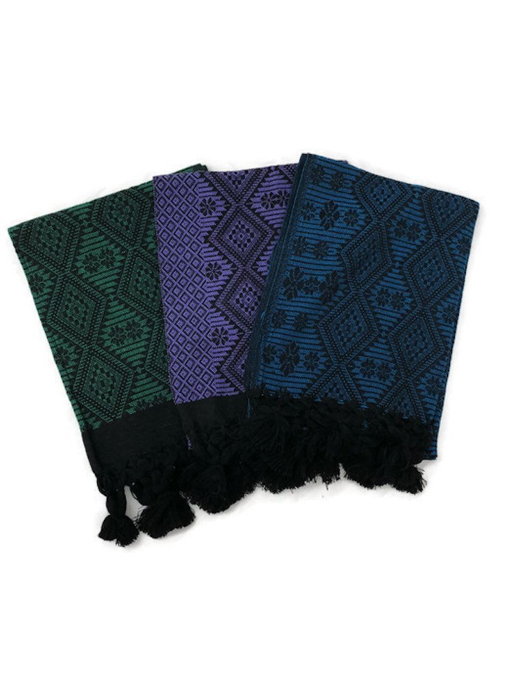 Handmade Mexican Rebozo Shawl - Traditional Woven Wrap Scarf for Women - Perfect for Boho Fashion, Beach Cover-Up, and Special Occasions