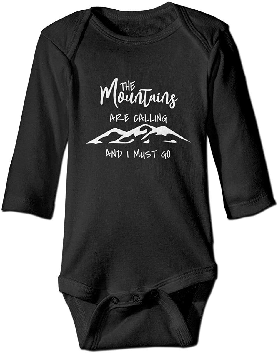 Unisex Baby Bodysuit Onesie - Long Sleeve Black Cotton Infant Romper for Boys & Girls | Perfect for Outdoor Adventures, Family Photos & Everyday Wear