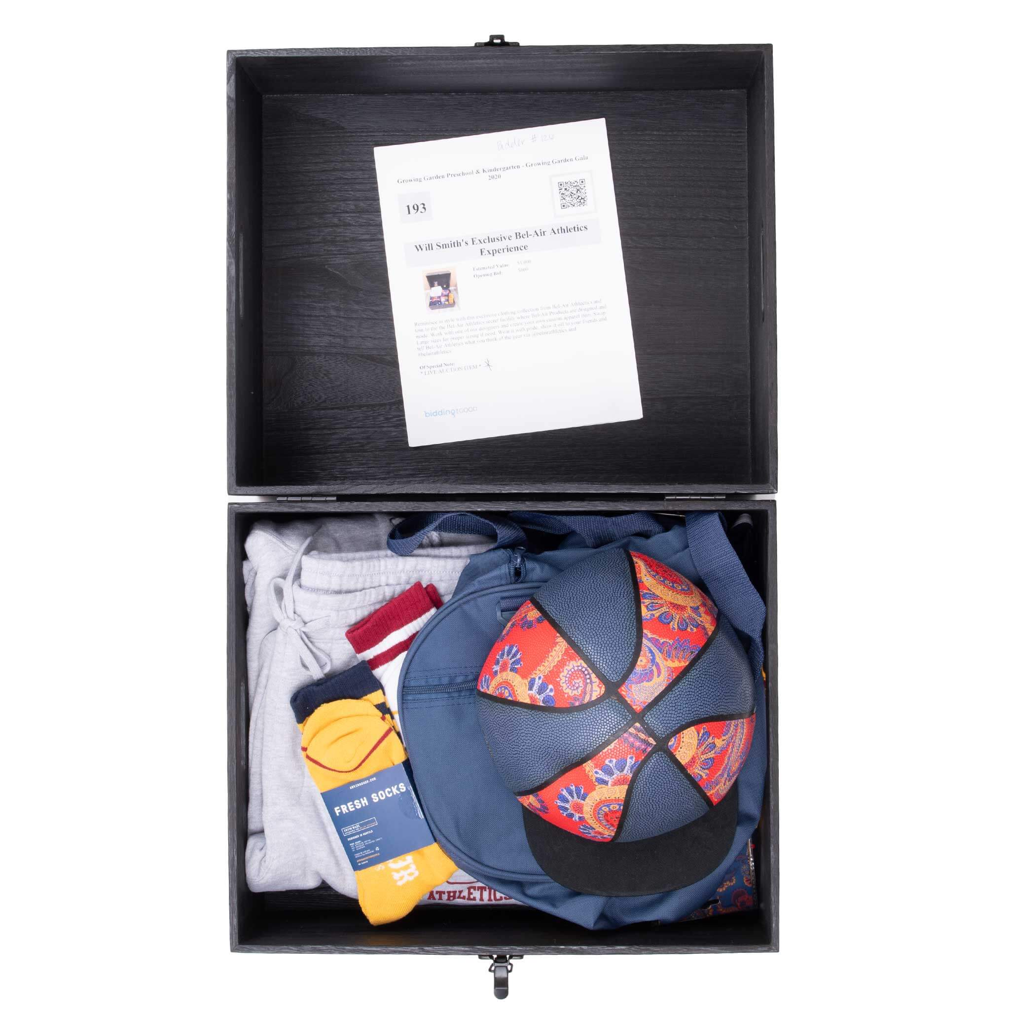 Special Edition Will Smith Bel Air Athletics Box Large Deadstock - Vintage Streetwear for Collectors & Sneakerheads | Perfect for Urban Fashion & Retro Style
