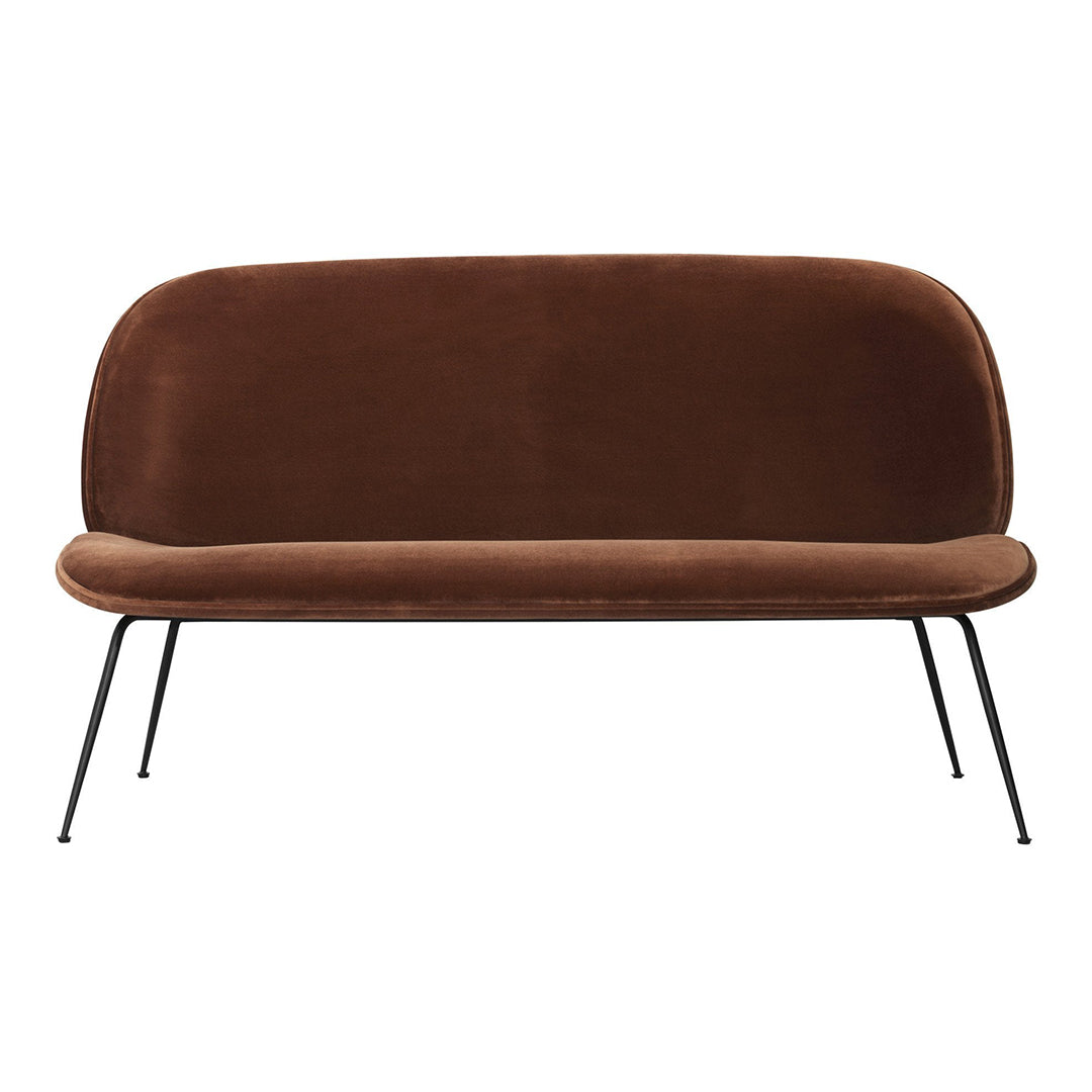 Gubi GamFratesi Beetle Sofa - Fully Upholstered Modern Lounge Chair for Living Room, Office & Reception Areas