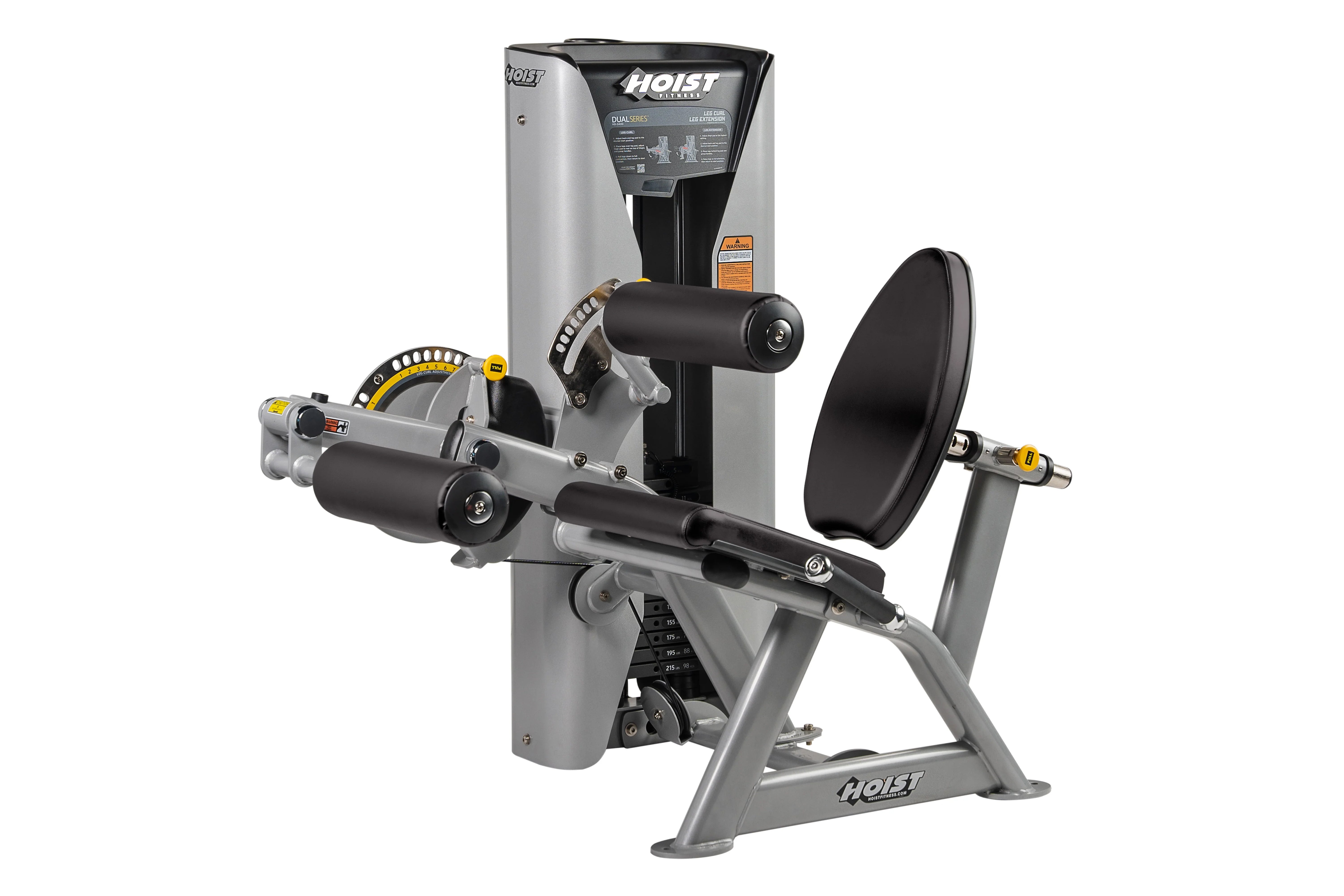 Hoist Dual Series HD 3400 Leg Extension and Leg Curl Machine - Home Gym Strength Training Equipment for Thighs & Hamstrings Workout | Perfect for Home Fitness & Commercial Gyms