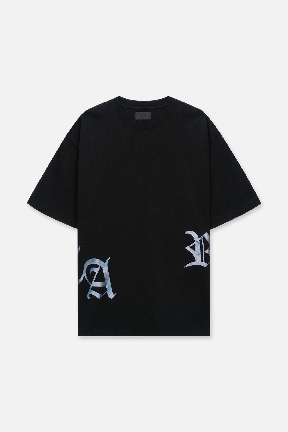 COLT TEE | Black Metallic Wrap Around T-Shirt for Women | Perfect for Casual Wear, Night Out & Street Style Fashion
