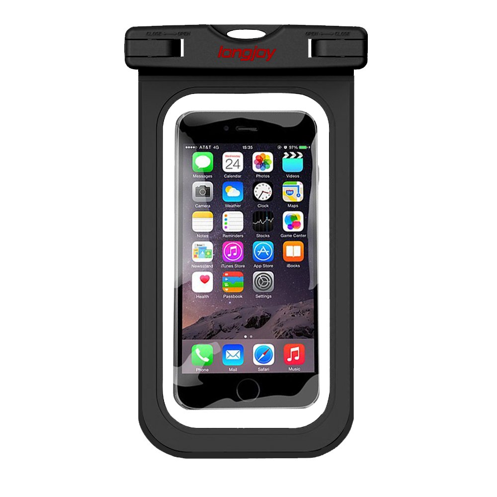 Universal Waterproof Phone Case - IPX8 Certified Dry Bag Pouch for iPhone, Samsung & Most Smartphones - Perfect for Swimming, Beach, Kayaking & Outdoor Activities