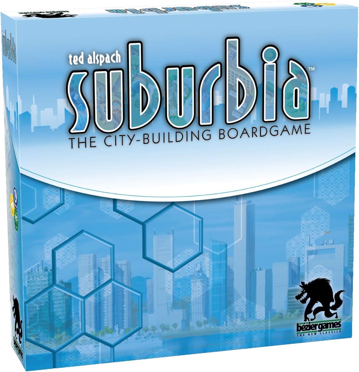 Suburbia - Thematic City Building Strategy Board Game | Tile Placement Game for Adults | Perfect for Family Game Nights & Strategy Enthusiasts
