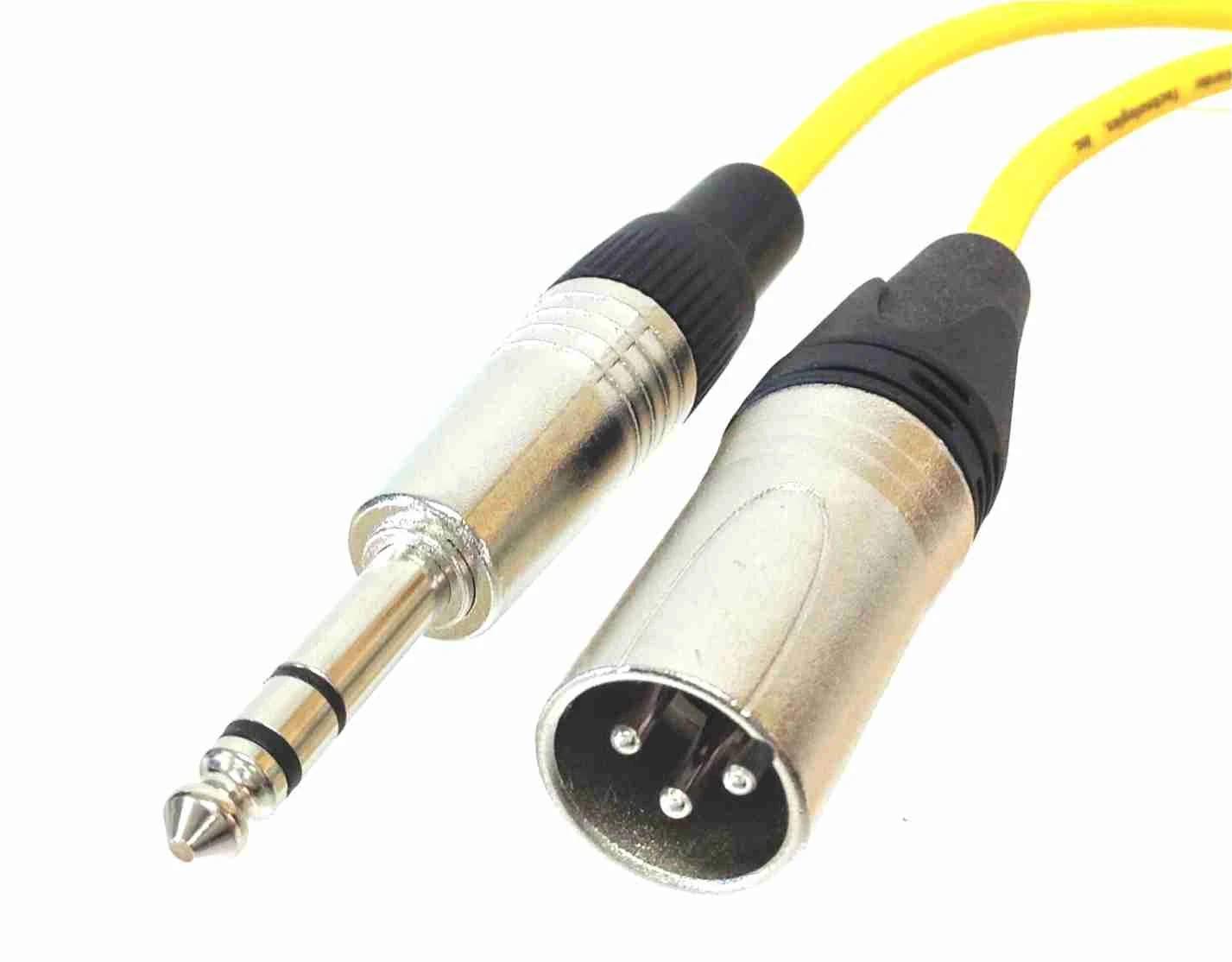 Professional XLR Male to 1/4