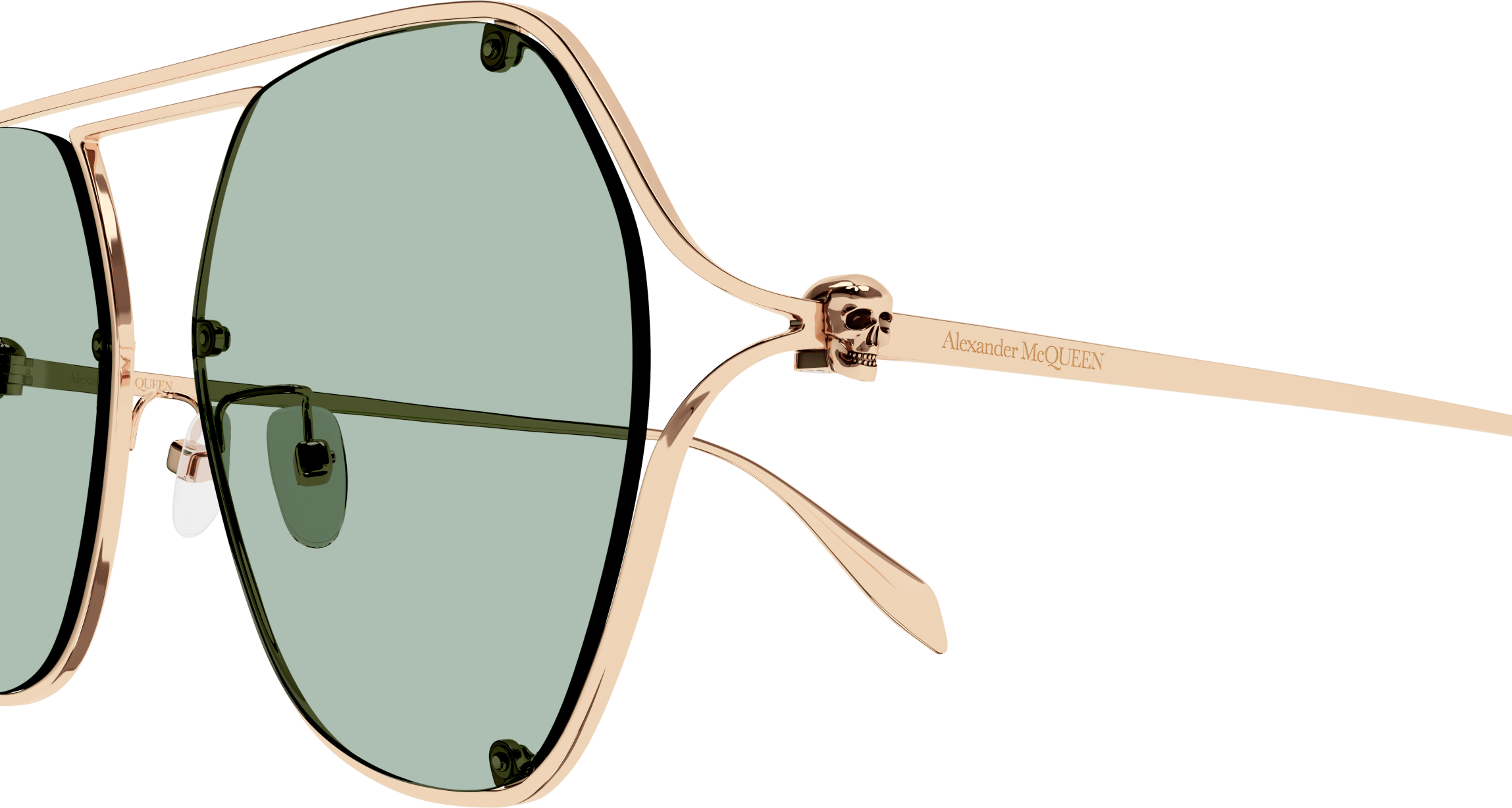 Alexander McQueen AM0367S Sunglasses - Luxury Designer Shades for Men & Women - Perfect for Outdoor Activities, Travel & Fashion Statements