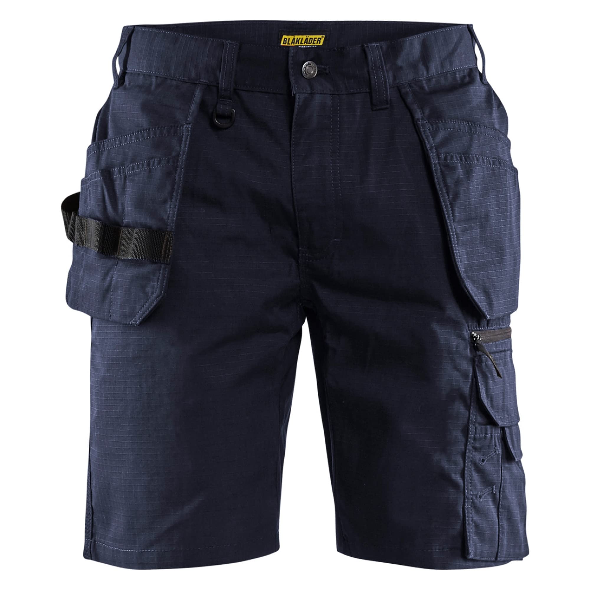 BLÅKLÄDER Men's Ripstop Breathable Stretch Work Shorts with Utility Pockets - Durable & Comfortable for Construction, Landscaping & Outdoor Activities